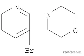 Molecular Structure of 54231-38-8 (3-BROMO-2-(4-MORPHOLINO)PYRIDINE)